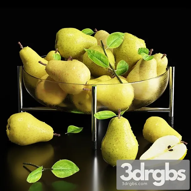 Fruits Dish 5 3D Model Download