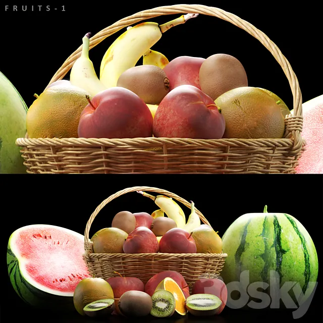 FRUITS_1 3DModel