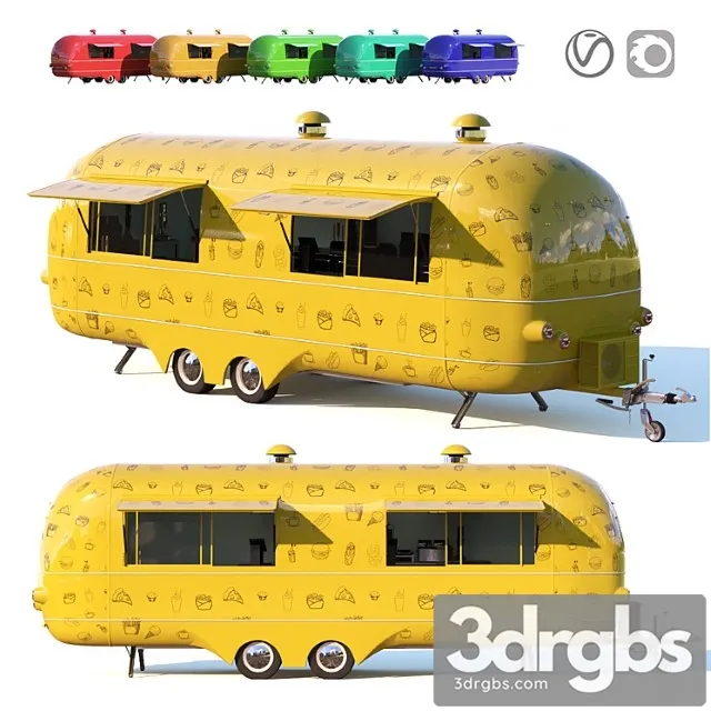 Fudtrak 3D Model Download