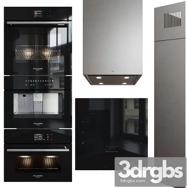 Fuglor milano kitcnen set 2 3D Model Download