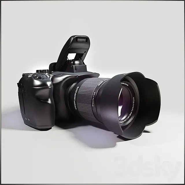 Fujifilm Finepix S100 3D Model
