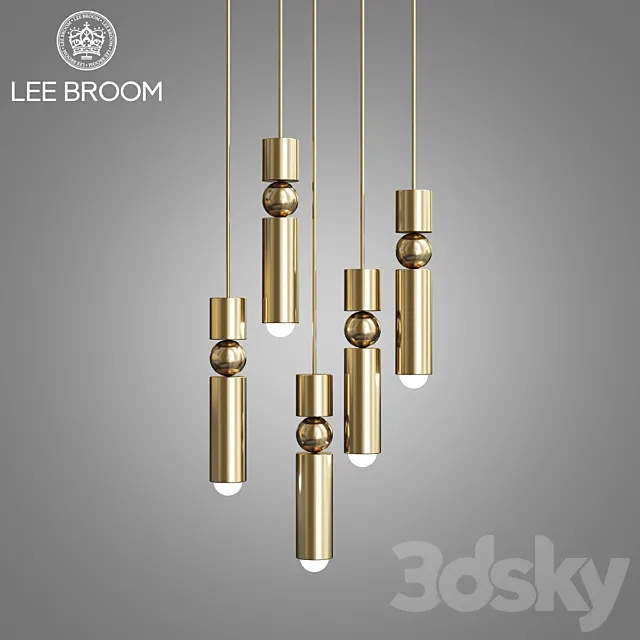 Fulcrum Light Brass – Lee Broom 3DModel Fulcrum Light Brass – Lee Broom 3DModel