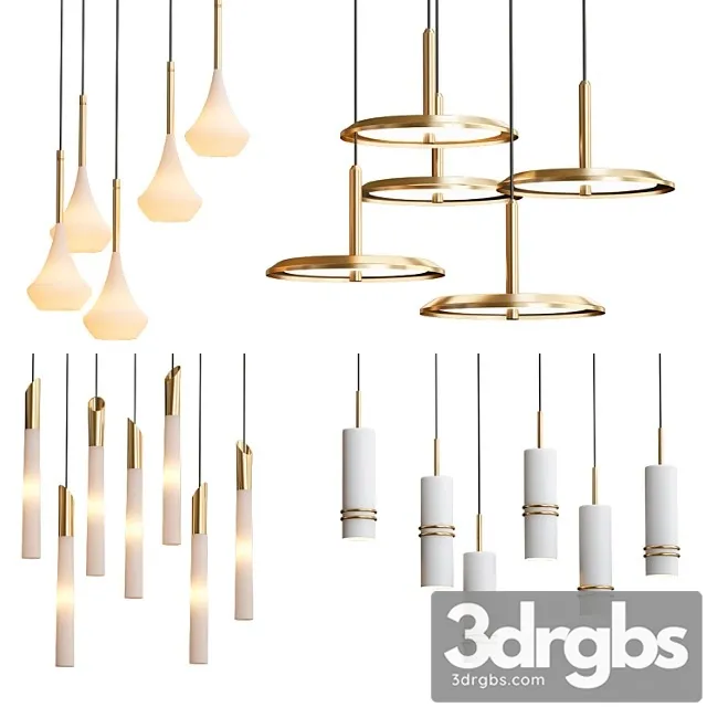 Fulcrum Light Chandelier 3D Model Download