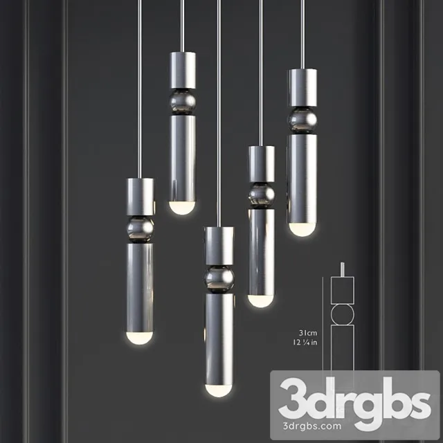 Fulcrum light polished chrome – lee broom 3D Model Download