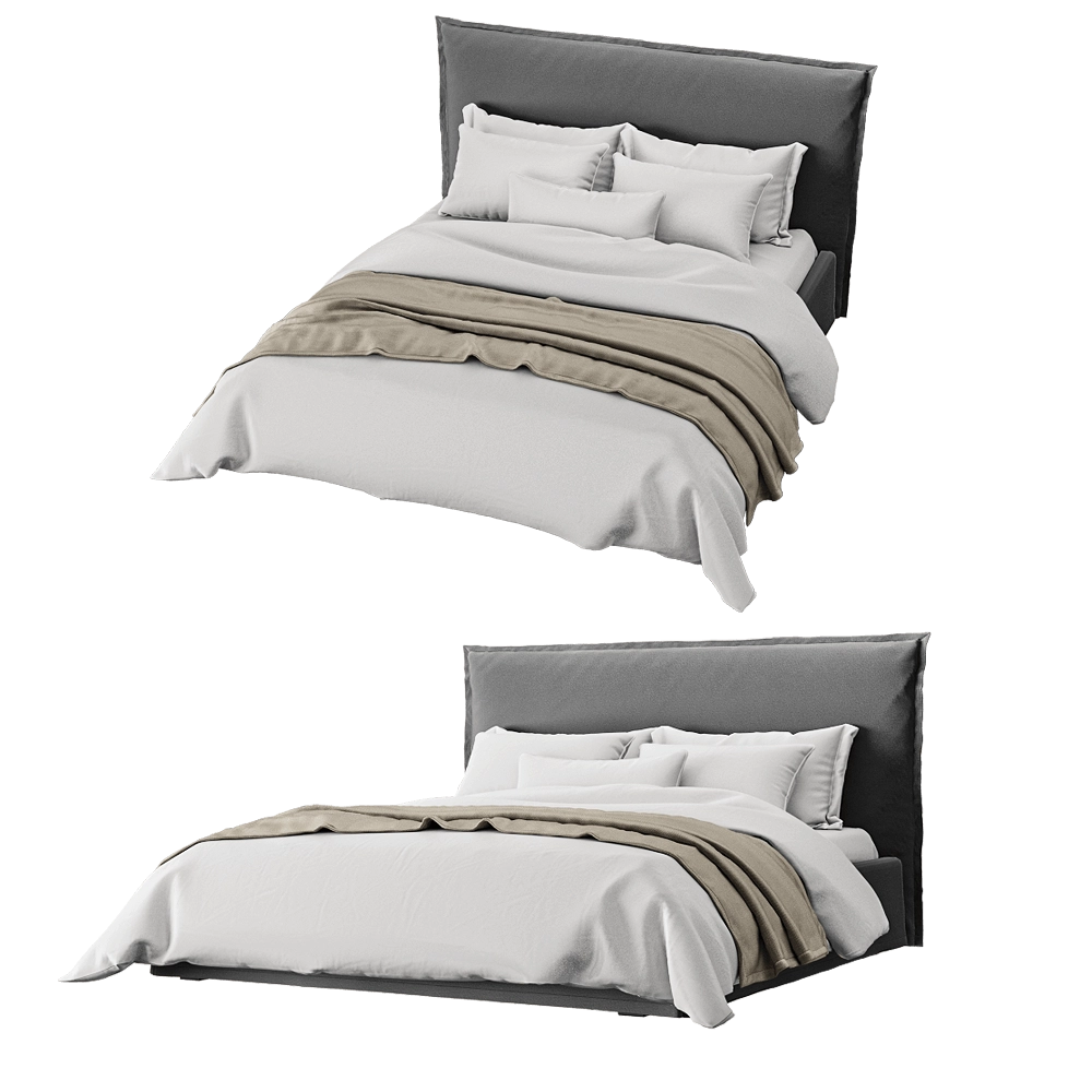 Full House – Bed Irving 3D Model Full House – Bed Irving 3D Model