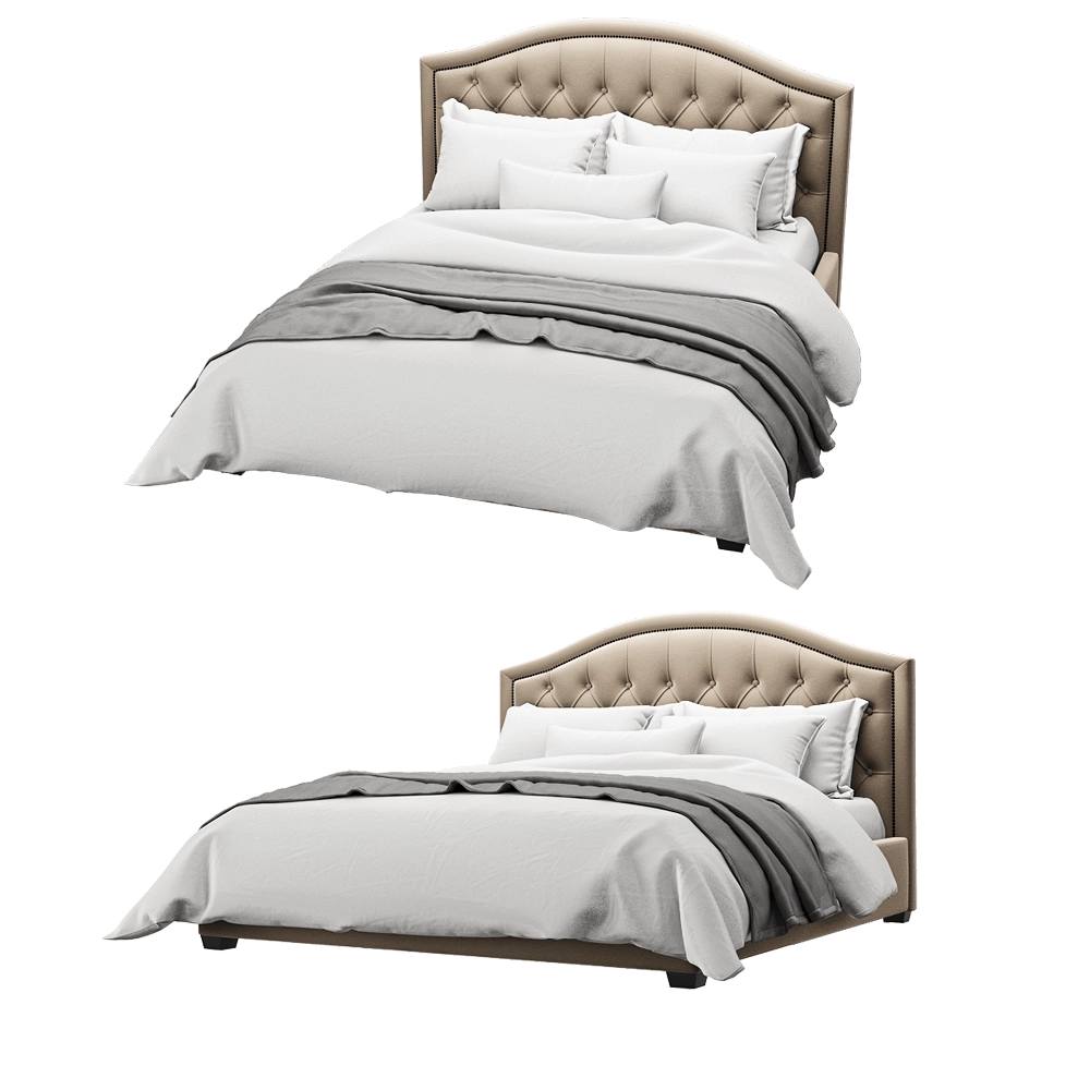 Full House – Bed Shabby 3D Model Full House – Bed Shabby 3D Model