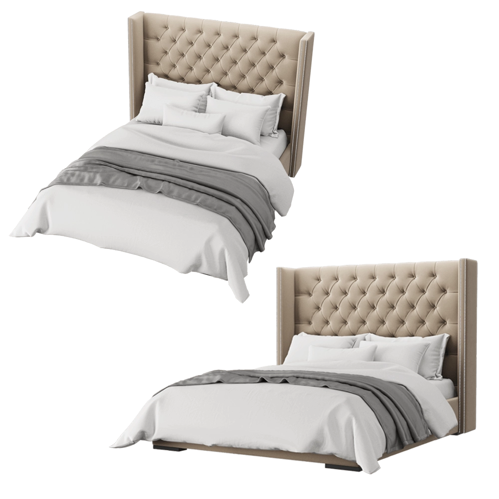 Full House – Bed Tiffany 3D Model Full House – Bed Tiffany 3D Model