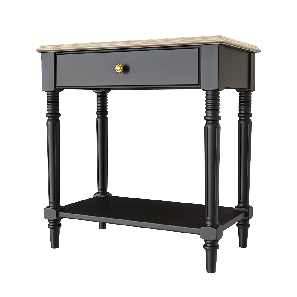 Full House – Bedside table 2BTNP001 3D Model Full House – Bedside table 2BTNP001 3D Model