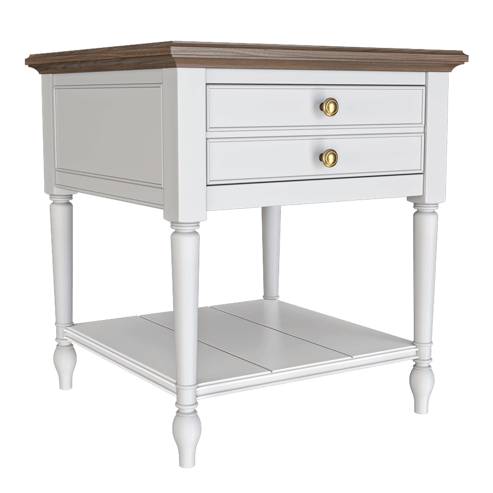 Full House – Bedside table 2BTNP002 3D Model Full House – Bedside table 2BTNP002 3D Model