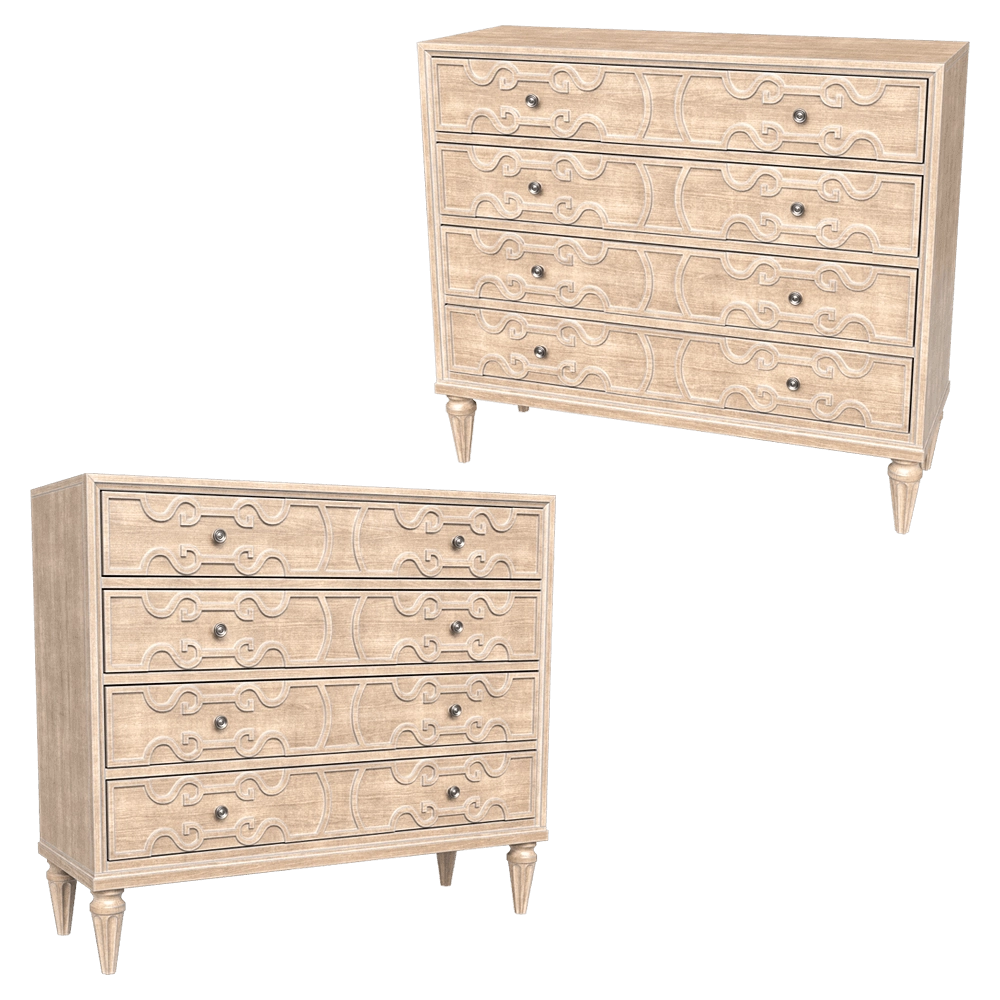 Full House – Chest of drawers 1DRLH097 3D Model Full House – Chest of drawers 1DRLH097 3D Model