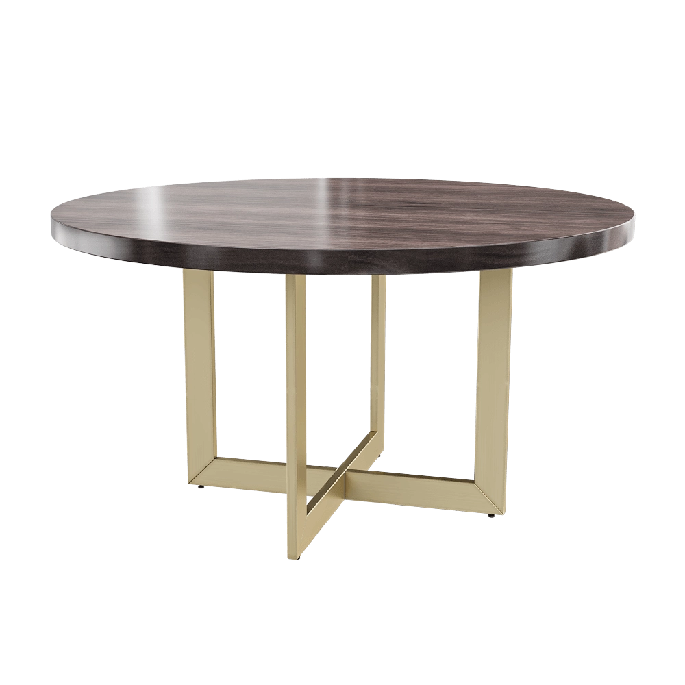 Full House – Dining table round 3D Model Full House – Dining table round 3D Model