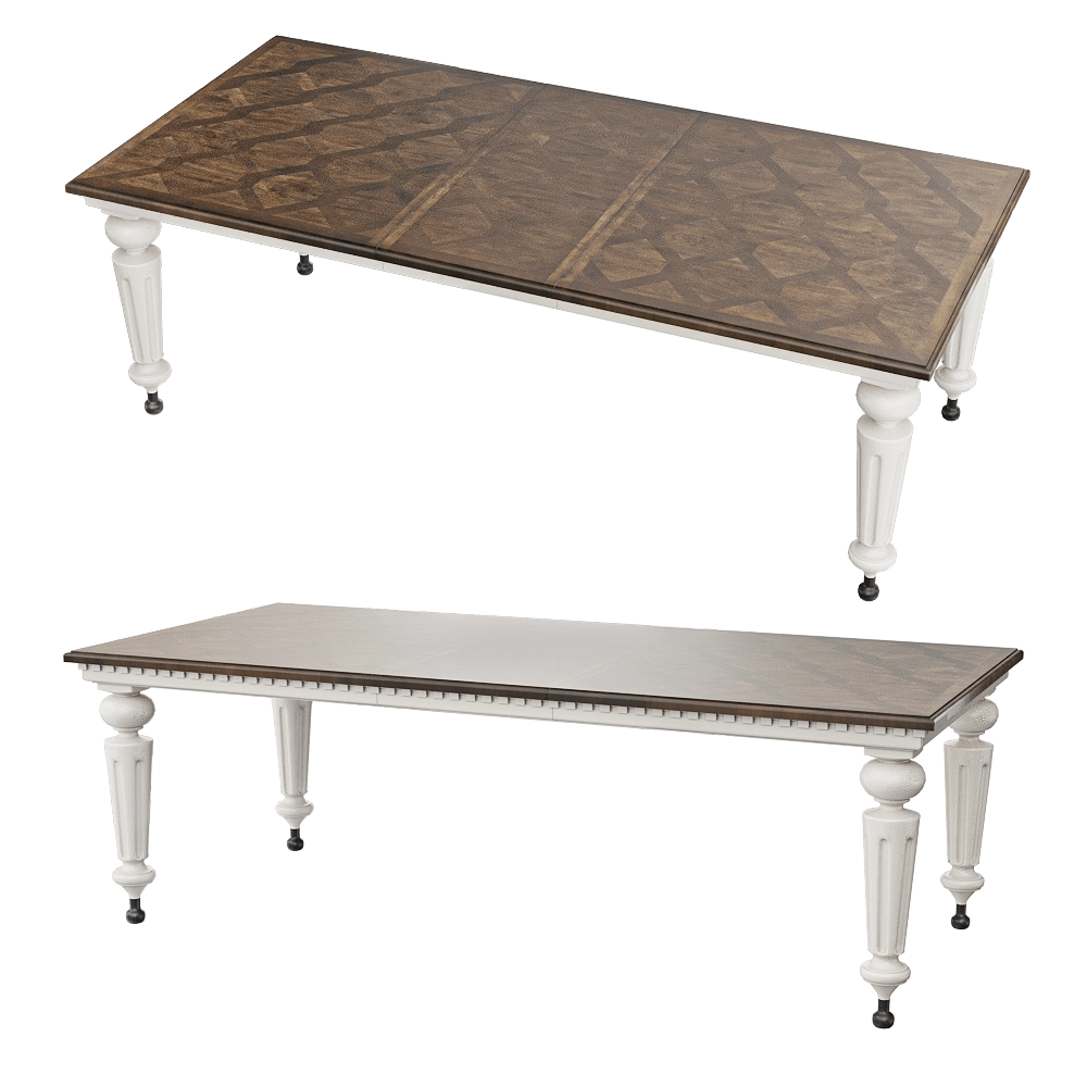 Full House – Extendable table 3D Model