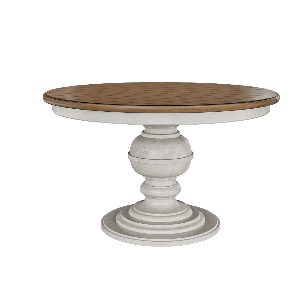 Full House – Round dining table 3D Model