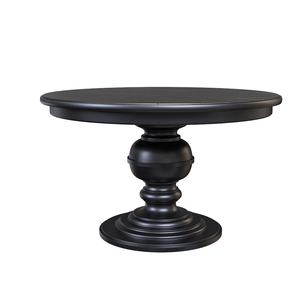 Full House – Round extendable table 3D Model