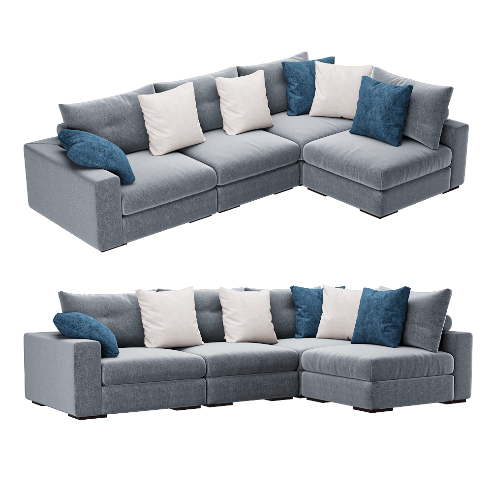 Full House – Sofa Grand Soho 4 mod 3D Model Full House – Sofa Grand Soho 4 mod 3D Model