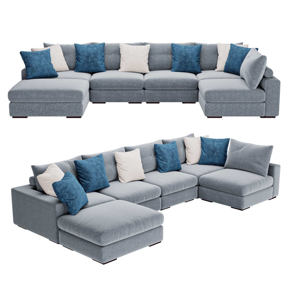 Full House – Sofa Grand Soho 6 mod 3D Model Full House – Sofa Grand Soho 6 mod 3D Model