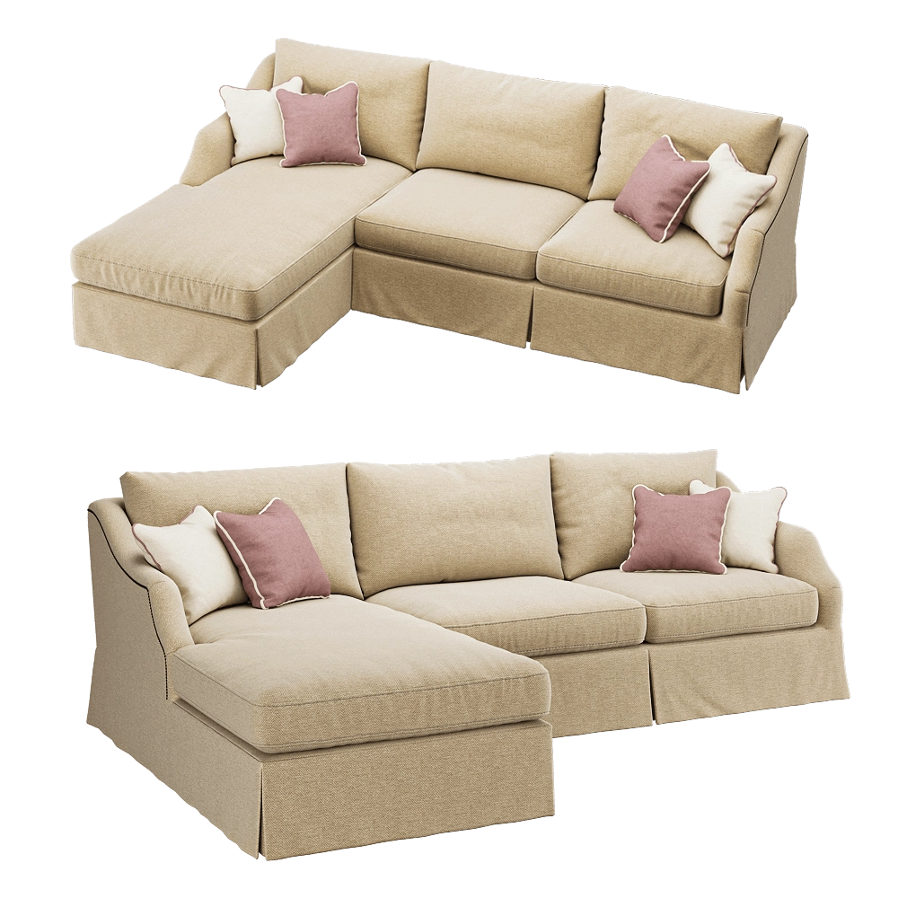 Full House – Sofa Langford 3D Model Full House – Sofa Langford 3D Model