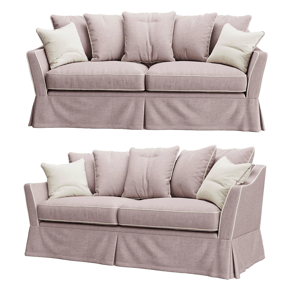 Full House – Sofa Provance dark 3D Model Full House – Sofa Provance dark 3D Model