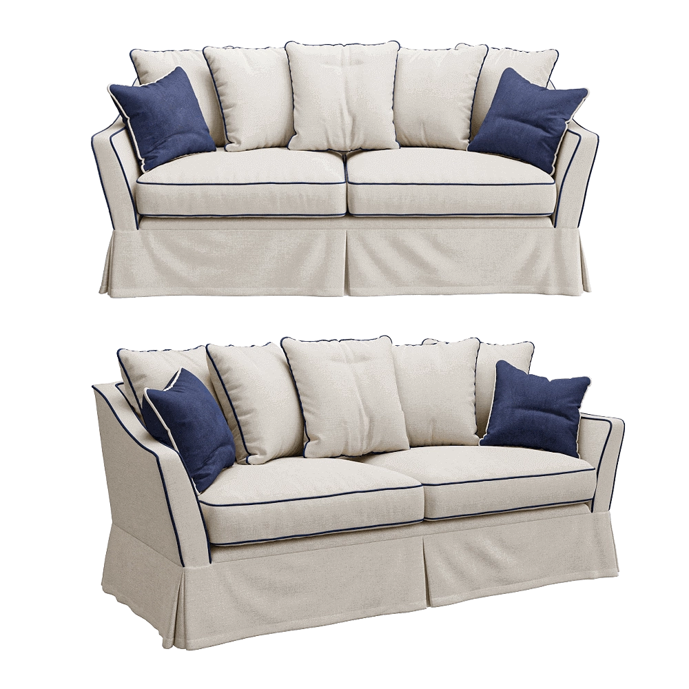 Full House – Sofa Provance light 3D Model Full House – Sofa Provance light 3D Model