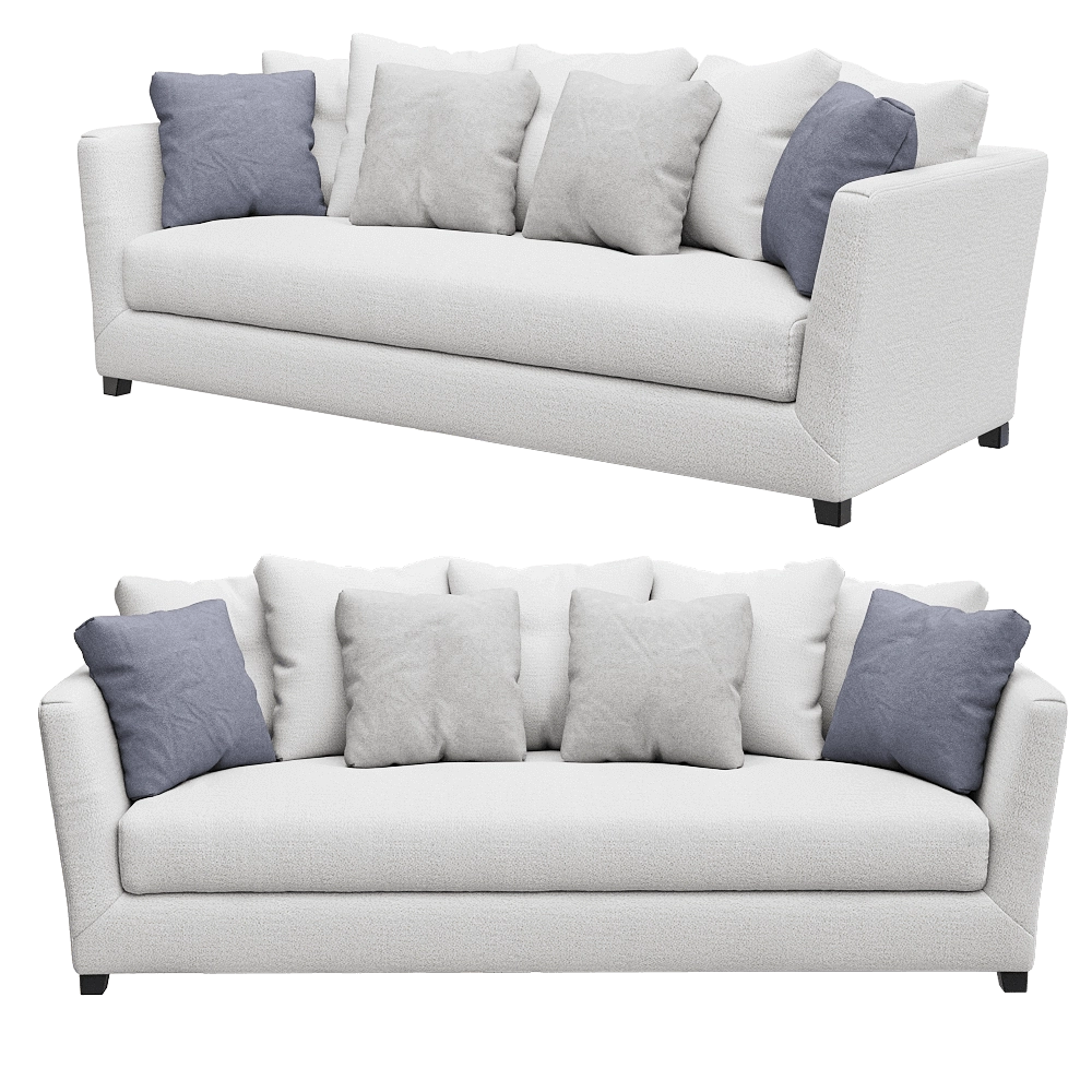 Full House – Sofa Vogue 2 3D Model Full House – Sofa Vogue 2 3D Model