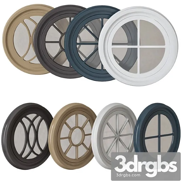 Full-round accent window 3D Model Download
