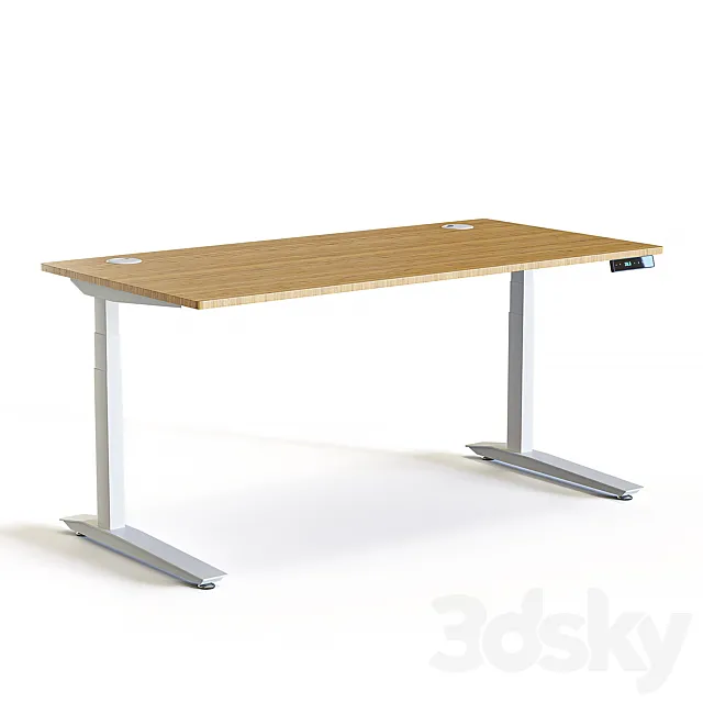 Fully Jarvis Standing Desk 3D Model