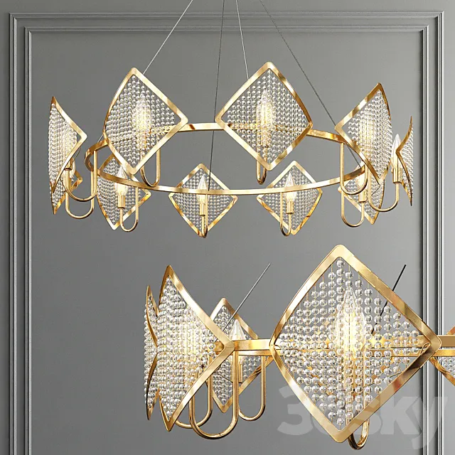 Fumat Nordic Chandelier 3DModel