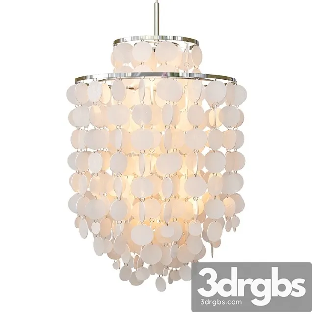 Fun Mother Of Pearl Pendant 3D Model Download