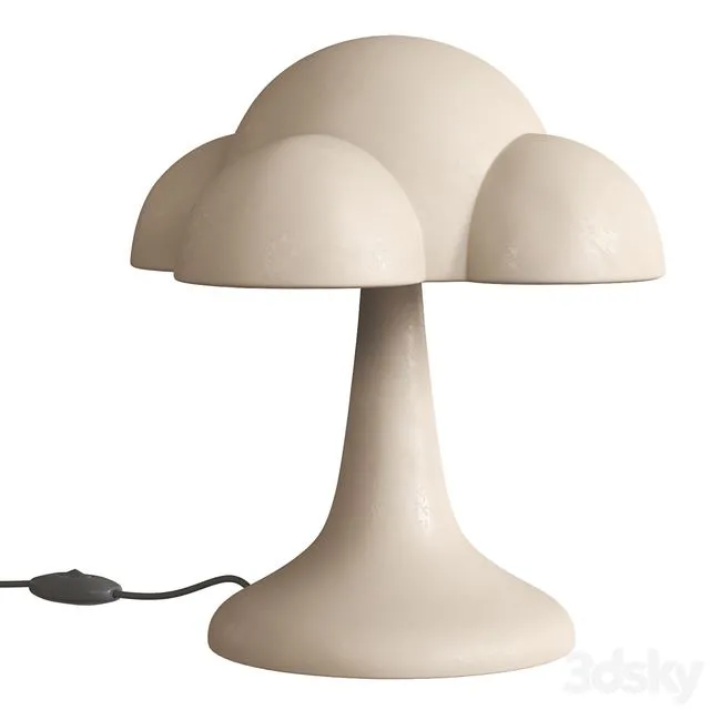 Fungus Table Lamp by 101 COPENHAGEN 3D Model Fungus Table Lamp by 101 COPENHAGEN 3D Model