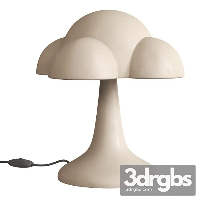 Fungus Table Lamp By 101 Copenhagen 3D Model Download