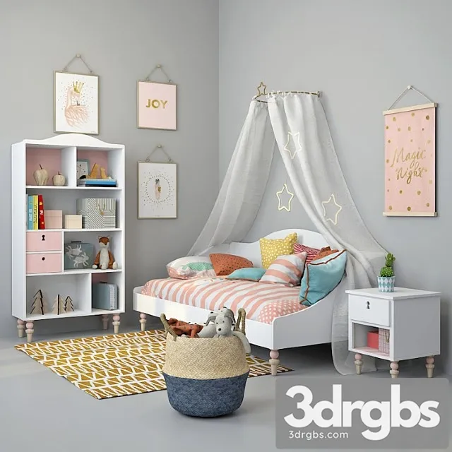 Funiture Children 3D Model Download