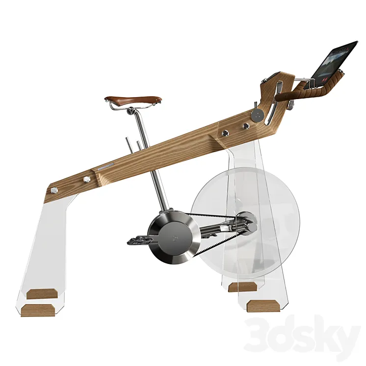 Fuoripista Stationary Bike 3D Model Free Download