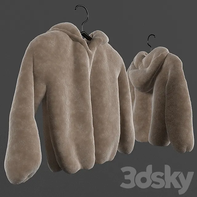 Fur Coat 3DModel