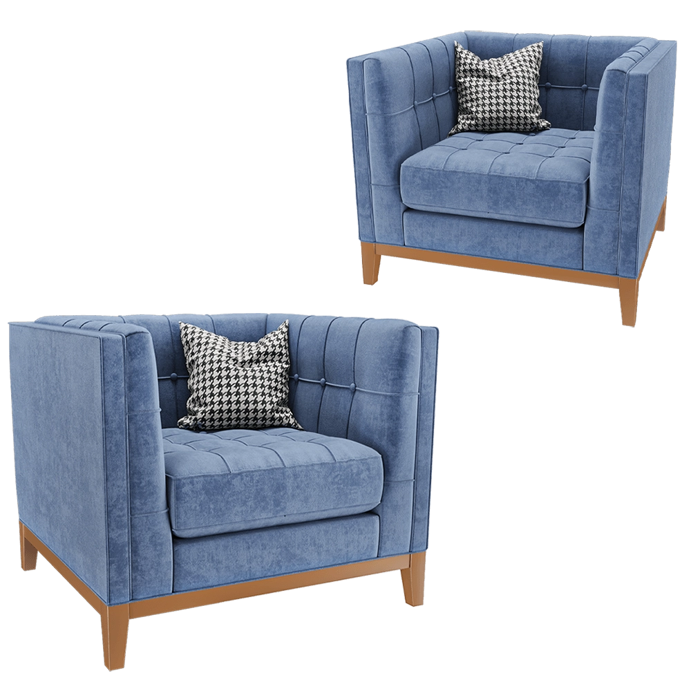 Furman – Armchair Bond 3D Model Furman – Armchair Bond 3D Model