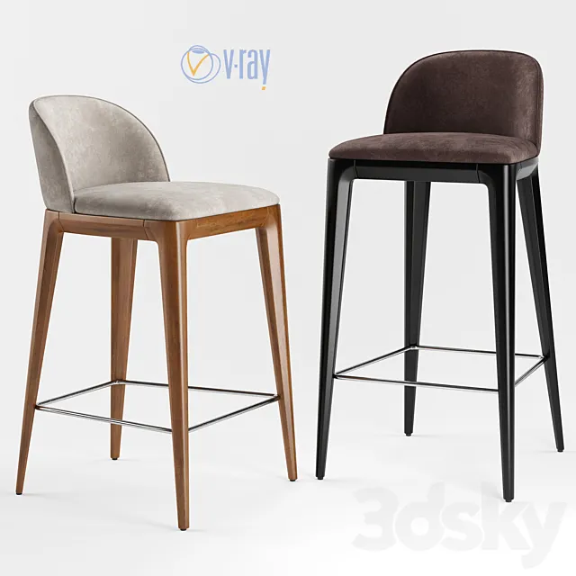 Furman. Bar stool Play. 3DModel