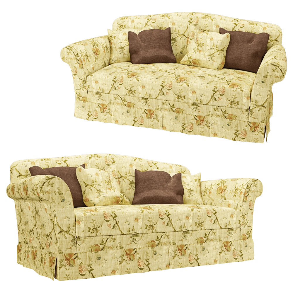 Furman – Sofa luxury 3D Model Furman – Sofa luxury 3D Model