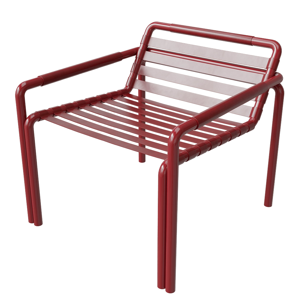 FURN OBJECT – Armchair Happy metal 3D Model FURN OBJECT – Armchair Happy metal 3D Model