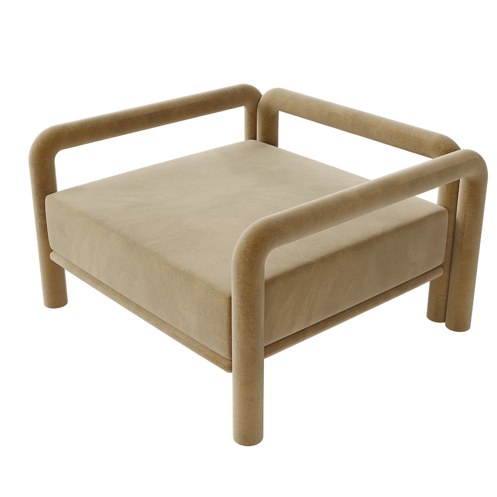 FURN OBJECT – Chair Prowling Lounge Olive 3D Model FURN OBJECT – Chair Prowling Lounge Olive 3D Model