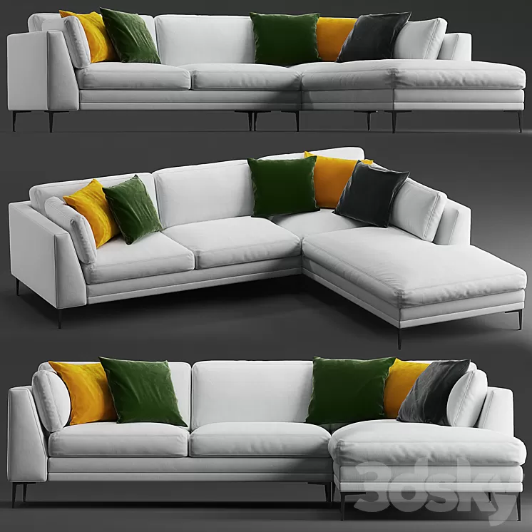 Furninova Avignon sofa 3D Model Furninova Avignon sofa 3D Model