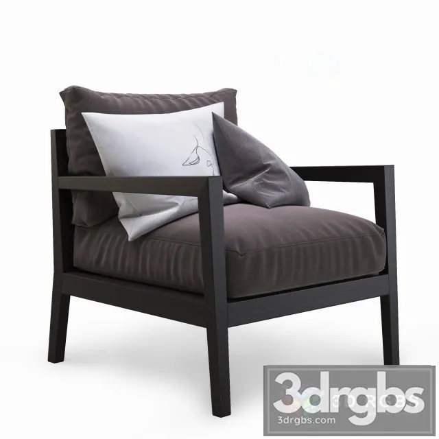 Furninova Sessel Karetta Armchair 3D Model Download Furninova Sessel Karetta Armchair 3D Model Download