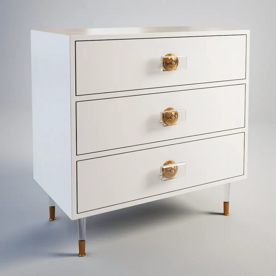furniture – 3 Drawer Eloquent chest 1304015 3D Model furniture – 3 Drawer Eloquent chest 1304015 3D Model