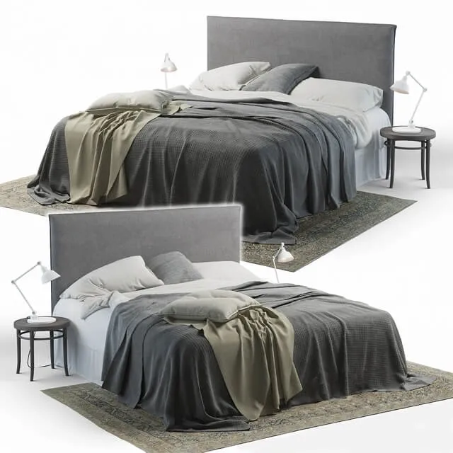 furniture – 95 Jahre Schramm bed 3D Model