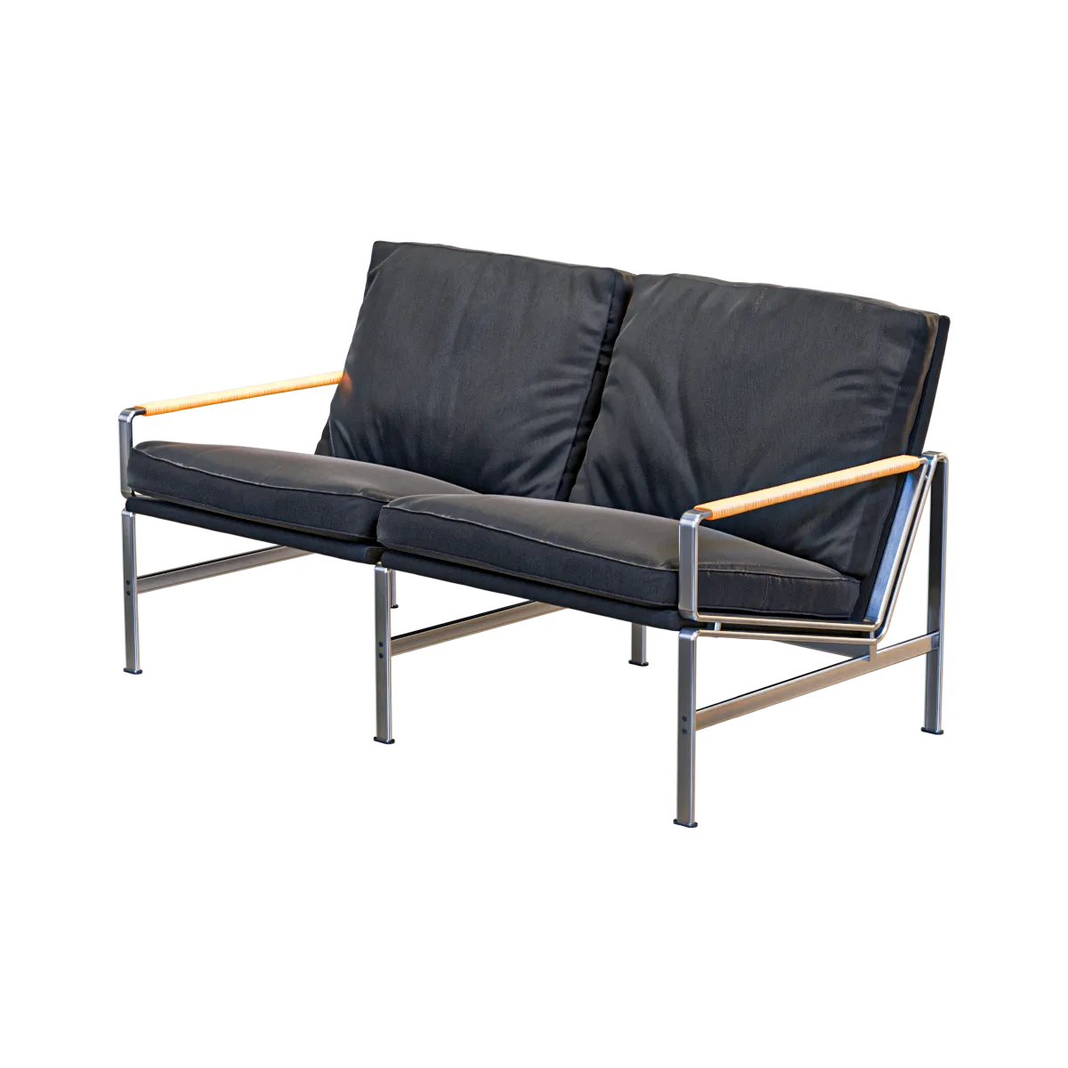 furniture – Acacia Love seat set 3D Model furniture – Acacia Love seat set 3D Model