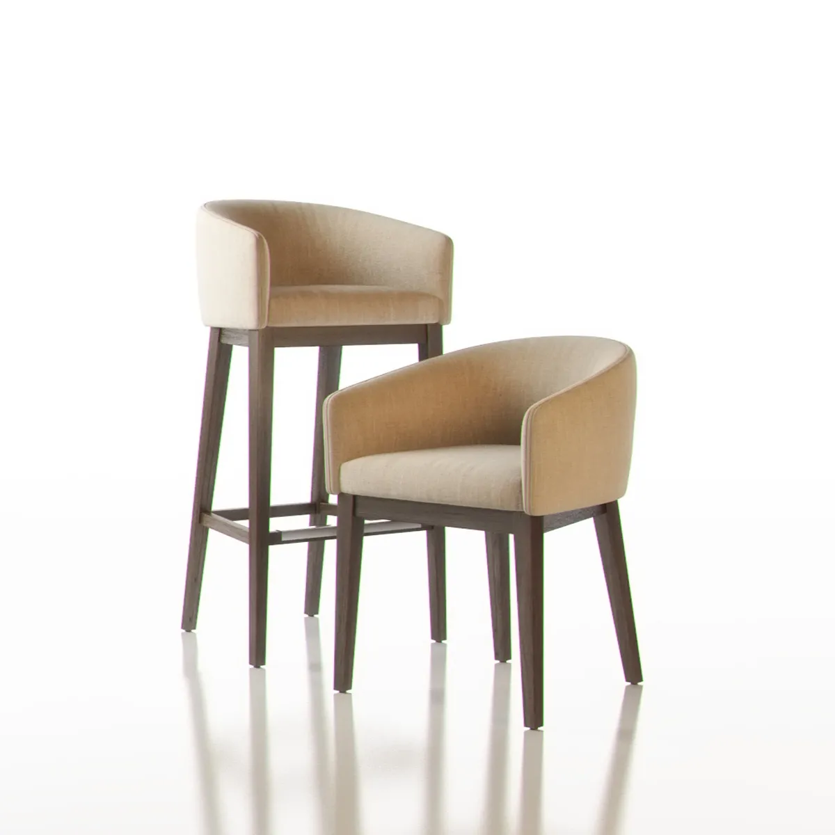 furniture – Accento Albert Chairs 3D Model