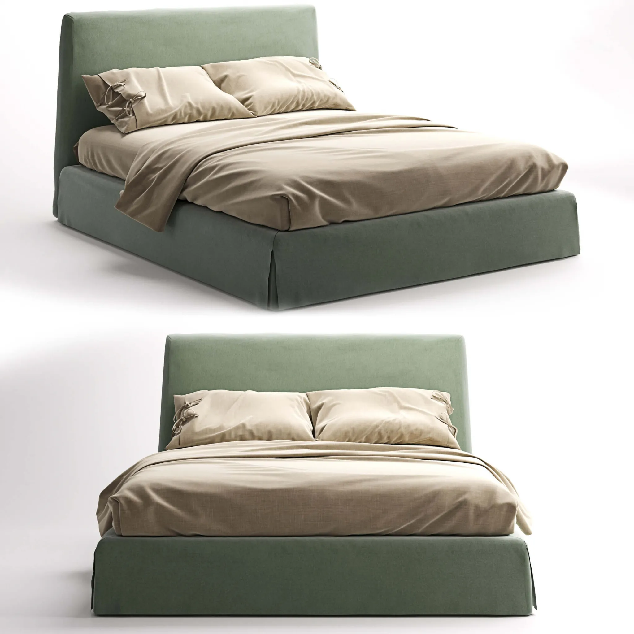 furniture – Adel Ditre Italia bed 3D Model