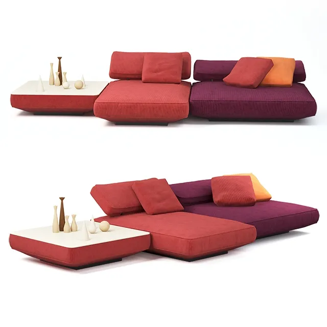 furniture – Agio Paola Lenti 2 sofa 3D Model