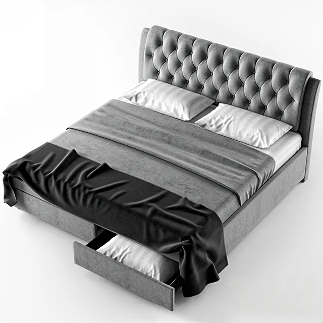 furniture – Ainge Bed 3D Model