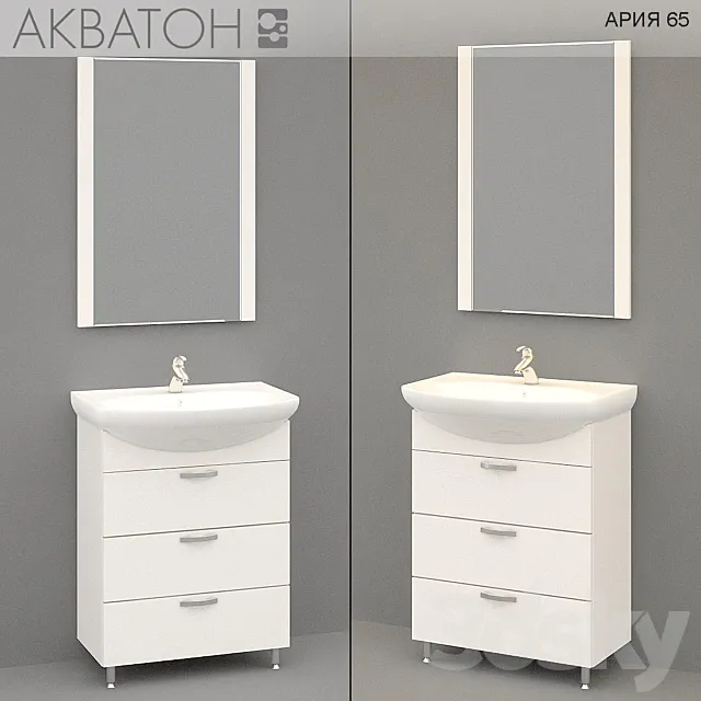 Furniture Akvaton Aria 65 3DModel Furniture Akvaton Aria 65 3DModel