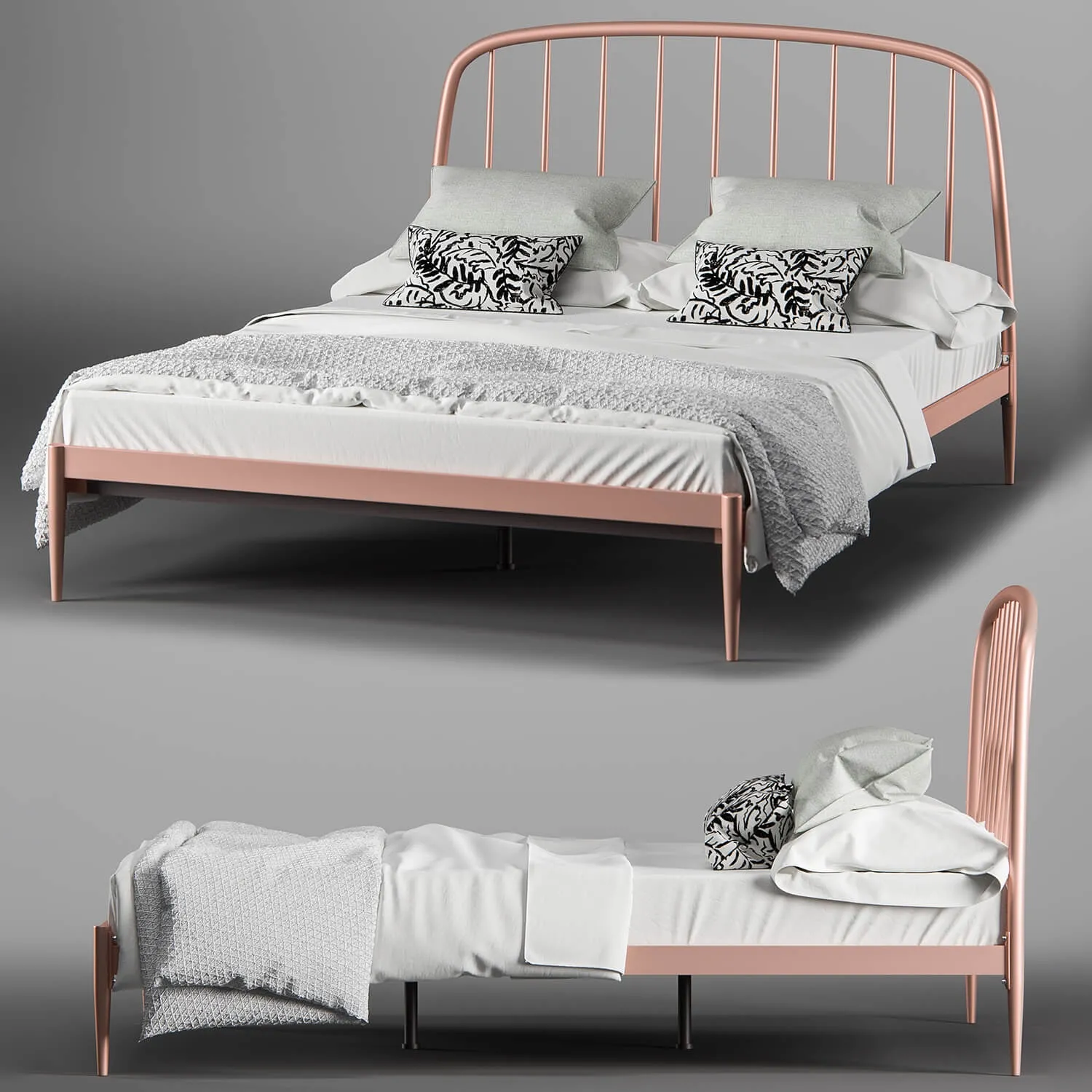 furniture – Alana bed 3D Model