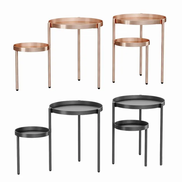 furniture – Alana table 46 3D Model